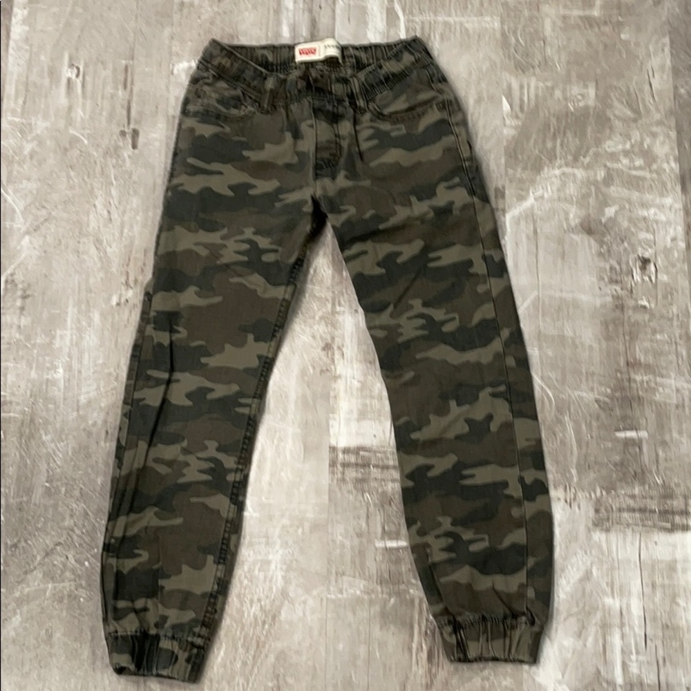Levi's Youth Slim Fit Ripstop Jogger, Camo